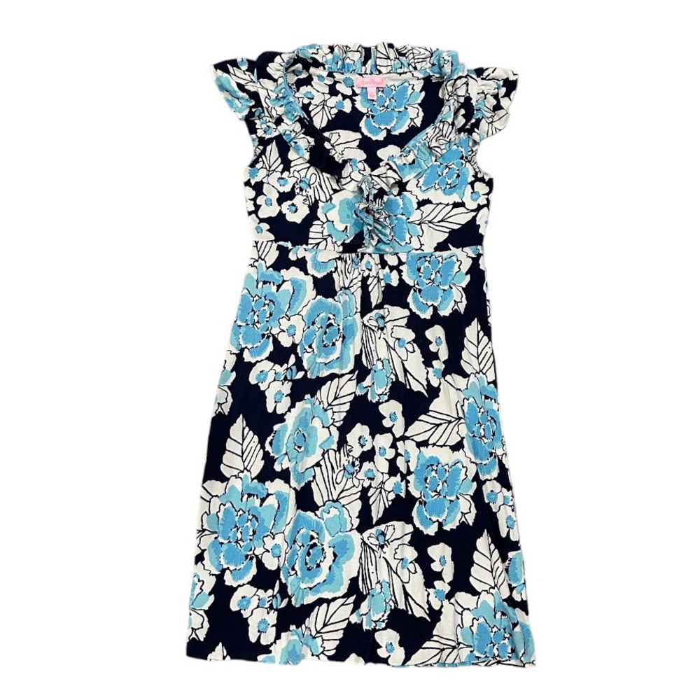 Lilly Pulitzer Midi V Neck Dress